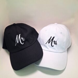 Gorra "Mr" y "Mrs"