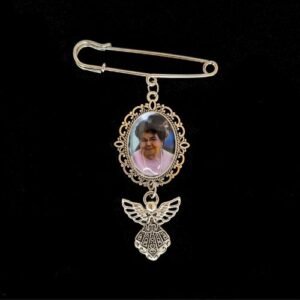 Relicario broche y Ángel