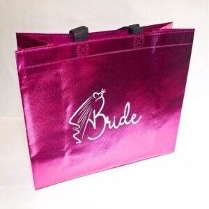 Bolsa Reutilizable Rosa – Novia