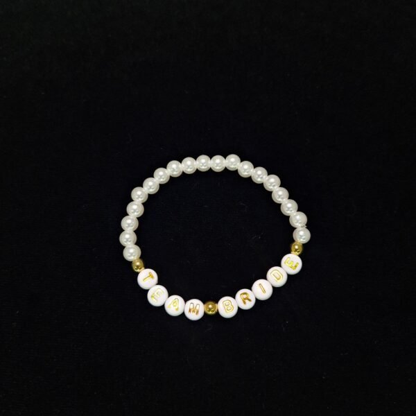 Pulsera de perlas Team Bride