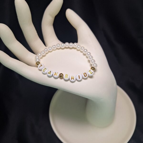 Pulsera de perlas Team Bride